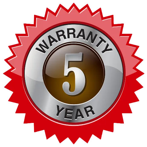 5 year chassis warranty