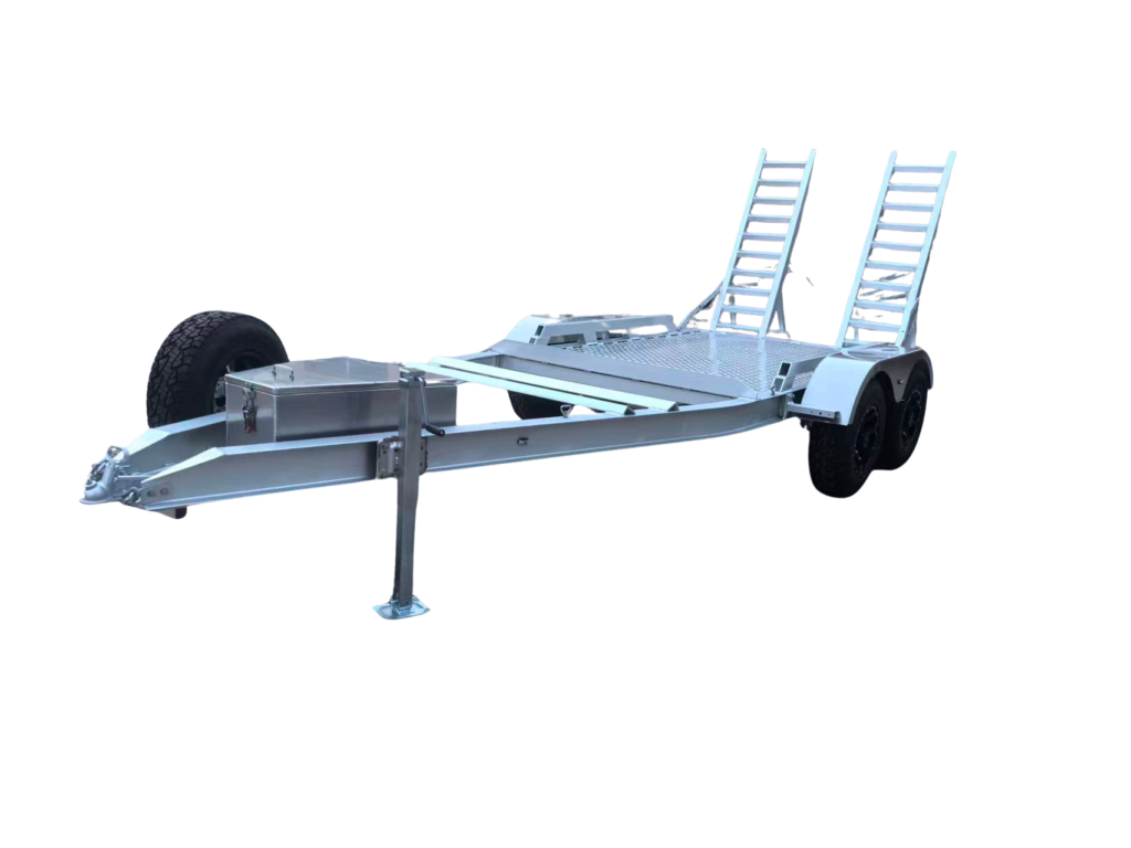 Alycraft 4500kg plant trailer side